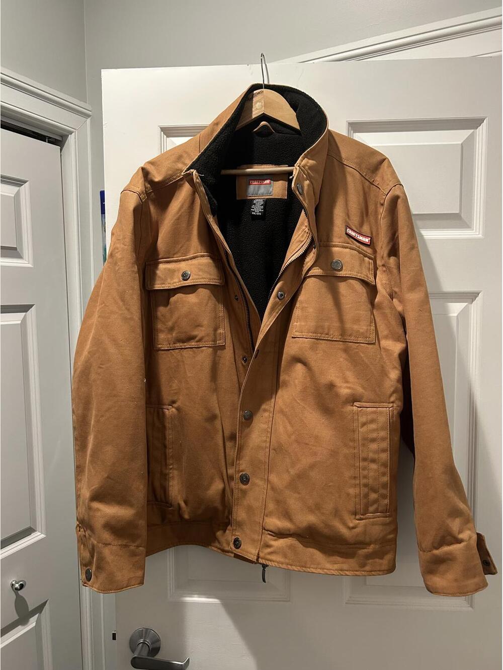 Craftsman Men's Brown Work Jacket XXL